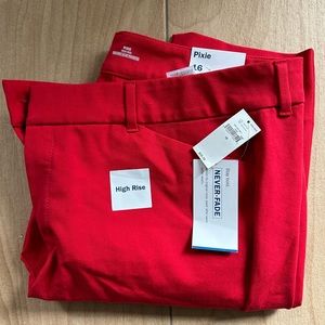 Old Navy Pixie Ankle Pants High Rise